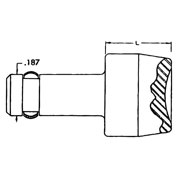 Tower DL203-4425 - Cupped Squeezer Set 0.187