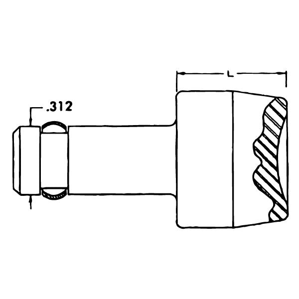 Tower DL244-4354 - Cupped Squeezer Set 0.312