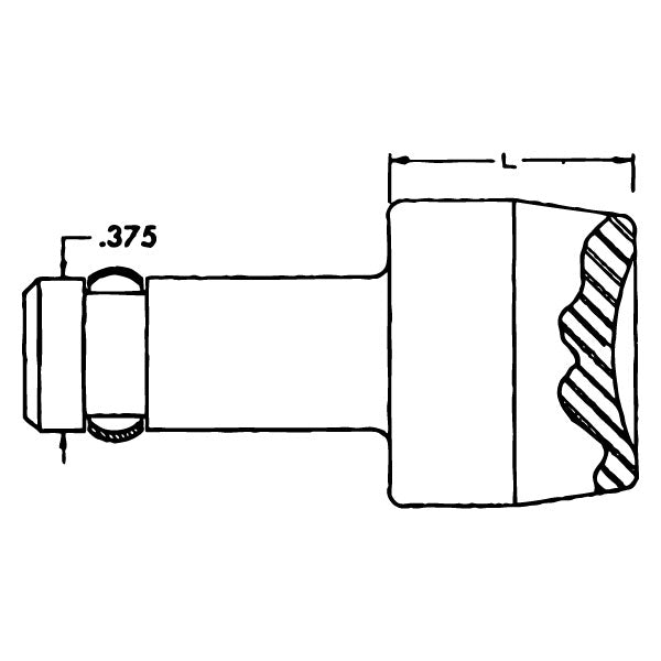 Tower DL262-4353 - Cupped Squeezer Set 0.375