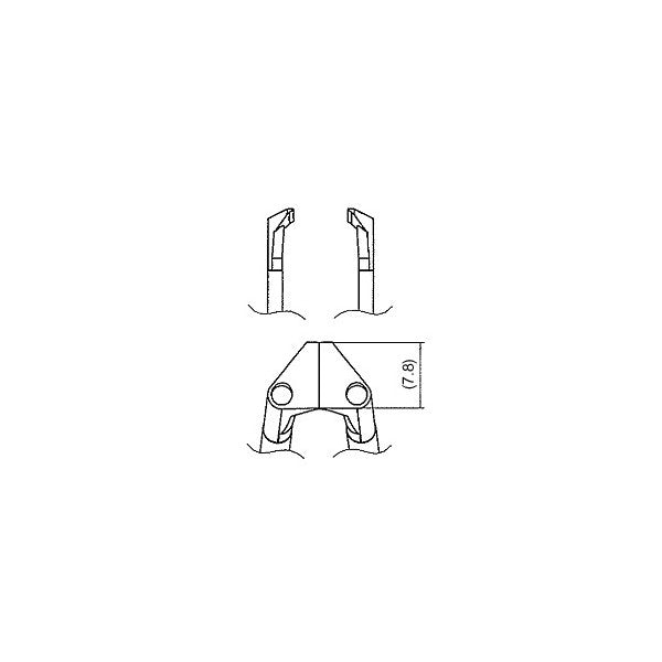 G1-1605 Hakko - Straight electrodes for FT801